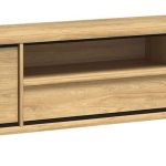 Έπιπλο τηλεόρασης Mediolan-Fusiko-Μήκος: 181 εκ.-Με ποδαρικό