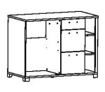 Ντουλάπι επιδαπέδιο Elier - Image 6