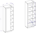 Βιτρίνα Jay 1D - Image 2