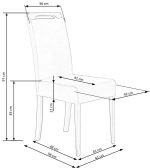 Καρέκλα Clara-Petrol-Mauro - Image 3