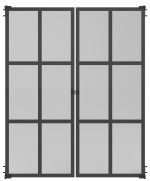 Σετ 2 Γυάλινες sq πόρτες βιβλιοθήκης Mayer - Image 6