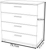 Συρταριέρα Izzy-Leuko - Drus - Image 3