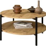 Τραπεζάκι σαλονιού Sigma B-Fusiko-Mavro