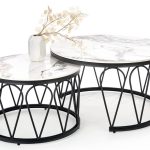 Τραπεζάκια σαλονιού Vitro-Leuko