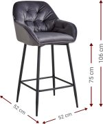 Σκαμπό μπαρ Sandra-Gkri - Image 3