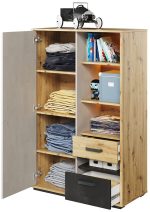 Ντουλάπα Qubic 1D2S Γραφείου - Image 4