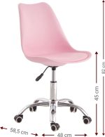 Καρέκλα γραφείου Tessa-Roz - Image 3
