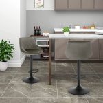 Σκαμπό μπαρ Velluto-Gkri - Image 2