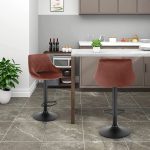 Σκαμπό μπαρ Velluto-Sapio milo - Image 2