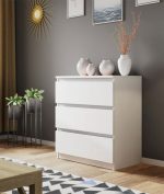 Συρταριέρα Juniper 3S-Leuko - Image 2