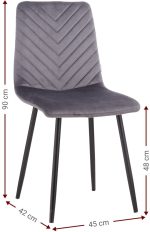 Καρέκλα Lina-Raf - Image 3