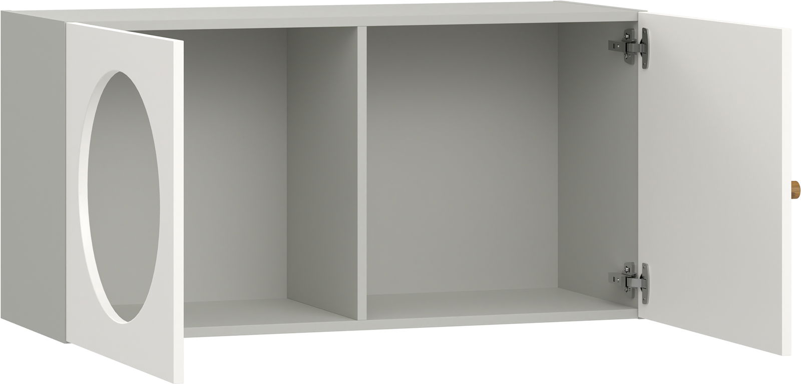 Κρεμαστό ντουλάπι Reli H-Grey - Image 2