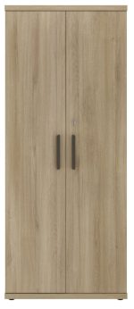 Ντουλάπα γραφείου Marbrand ψηλή-Fusiko-Mavro - Image 4