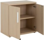 Ντουλάπα γραφείου Marbrand χαμηλή-Sonoma-Leuko - Image 5