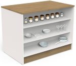 Επιδαπέδιο ντουλάπι νησίδας Woodland