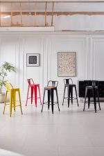 Σκαμπό μπαρ Lirex με πλάτη-Antike - Image 6