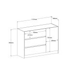 Συρταριέρα Peonia - Image 3