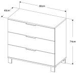 Συρταριέρα Alice mini-Leuko - Image 3