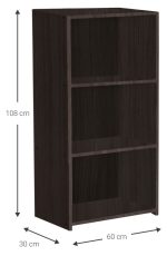 Βιβλιοθήκη Eliot 3s-Wenge - Image 3