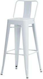 Σκαμπό μπαρ Lirex με πλάτη-Leuko