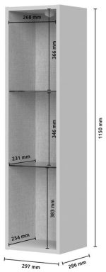 Βιτρίνα Phantom κρεμαστή - Image 3