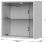 Κρεμαστό ντουλάπι βιτρίνας Phantom - Image 3