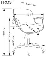 Καρέκλα γραφείου Frot-Mauro - Image 3