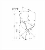 Καρέκλα Marine-Kafe Anoixto - Image 3