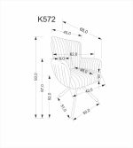 Καρέκλα Lona-Gkri - Image 3