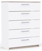 Συρταριέρα Winston 5S-Leuko