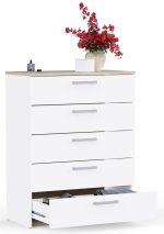 Συρταριέρα Winston 5S-Leuko - Image 4