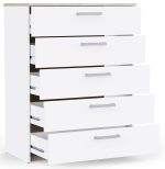 Συρταριέρα Winston 5S-Leuko - Image 5