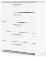 Συρταριέρα Winston 5S-Leuko - Image 6