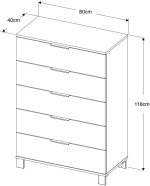 Συρταριέρα Alice long-Fusiko - Image 3