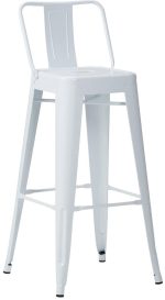 Σκαμπό μπαρ Lirex με πλάτη-Leuko - Image 2