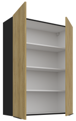 Κρεμαστό ντουλάπι Monar 80 G 108 2F - Image 2