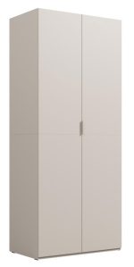 Ντουλάπα Tanamo δίφυλλη-Γκρεζ