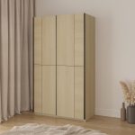 Ντουλάπα Square συρόμενη-Φυσικό - Image 2