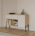 Μπουφές Erona Mini-Φυσικό – Γκρέζ - Image 2