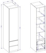 Βιβλιοθήκη Raton IV-Φυσικό – Μέντα - Image 3