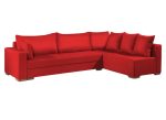 Γωνιακός καναπές Trendy-Αριστερή-285φ 185β εκ.-Κόκκινο