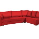 Γωνιακός καναπές Trendy-Αριστερή-285φ 185β εκ.-Κόκκινο