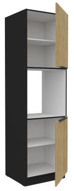 Επιδαπέδιο ντουλάπι Monar 60 DP 210 2F - Image 2