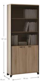 Βιβλιοθήκη ReadNest-Fusiko-Mavro - Image 3