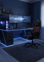 Καρέκλα Gaming Raptor Inferno-Kokkino - Image 2