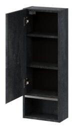 Κρεμαστή στήλη μπάνιου Dalmo-Μαύρο - Image 2