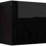 Κρεμαστό ντουλάπι square Vigo-Μαύρο