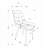 Καρέκλα Siena-Mpez - Image 2
