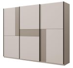 Ντουλάπα Square Plus συρόμενη-Γκρέζ