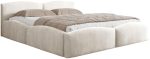 Επενδυμένο Κρεβάτι Mirala-Εκρού-160 x 200